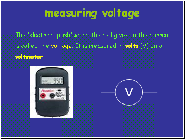 Measuring voltage