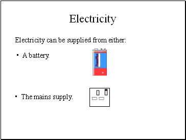 Electricity