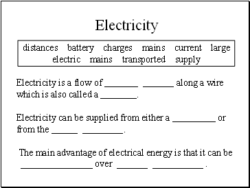 Electricity