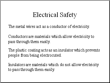 Electrical Safety