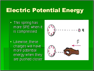 Electric Potential Energy