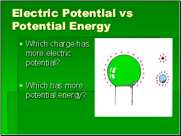 Electric Potential vs Potential Energy