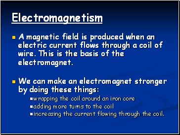 Electromagnetism