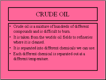 CRUDE OIL