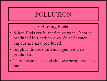 POLLUTION