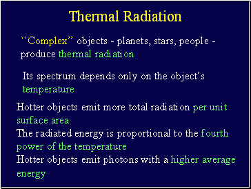 Thermal Radiation