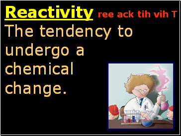 Reactivity