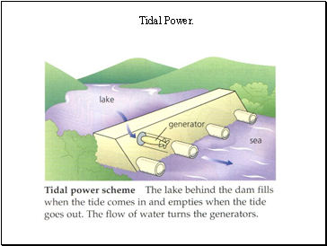 Tidal Power.