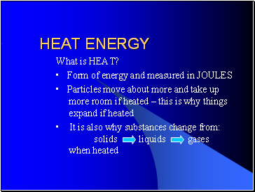 Heat Energy