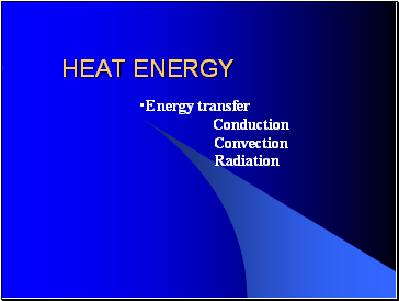 HEAT ENERGY