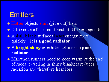 Emitters