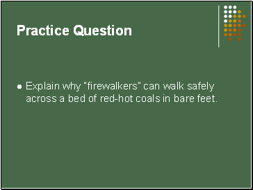 Practice Question