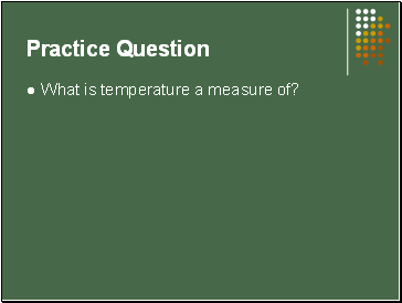 Practice Question
