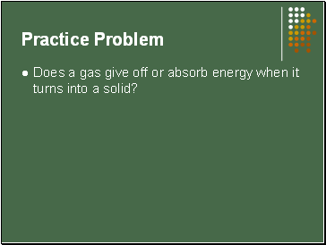 Practice Problem