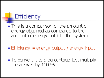 Efficiency