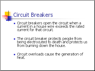 Circuit Breakers