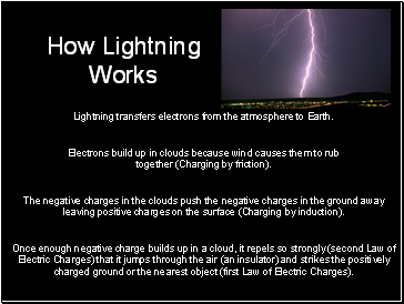 How Lightning Works