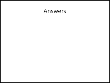 Answers