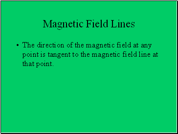 Magnetic Field Lines