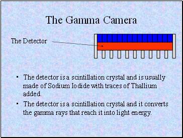 The Gamma Camera