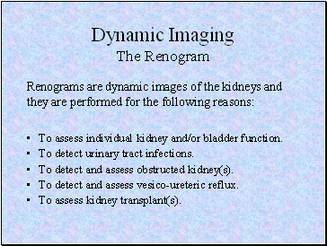 Dynamic Imaging