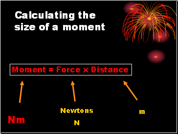 Calculating the size of a moment