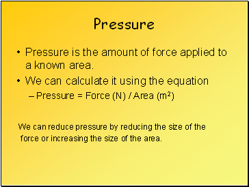 Pressure