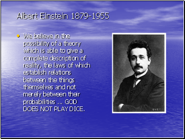 Albert Einstein 1879-1955