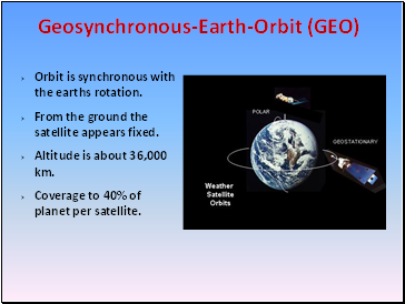 Geosynchronous-Earth-Orbit (GEO)