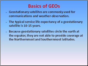 Basics of GEOs