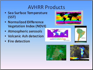 AVHRR Products