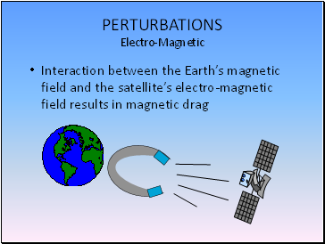 PERTURBATIONS Electro-Magnetic
