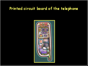 Printed circuit board of the telephone