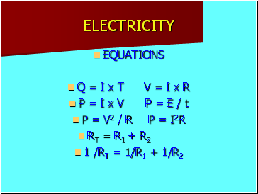 Electricity