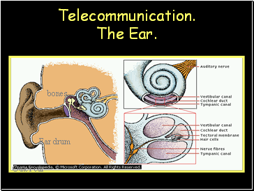 Telecommunication. The Ear.