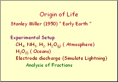 Origin of Life