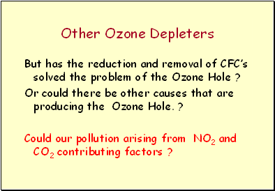 Other Ozone Depleters