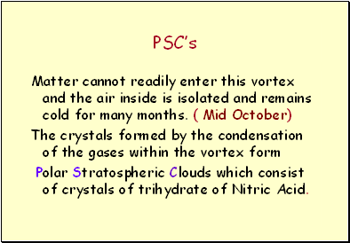 PSC’s