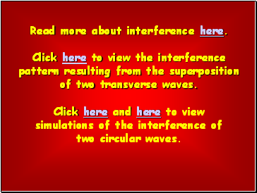 Read more about interference here.