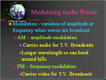 Modulating Radio Waves