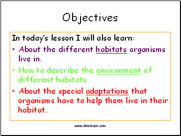 Objectives