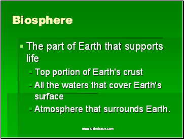 Biosphere