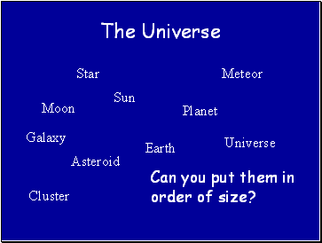 The Universe