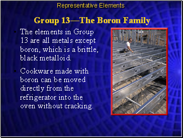 Group 13—The Boron Family