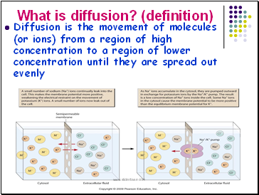 What is diffusion? (definition)