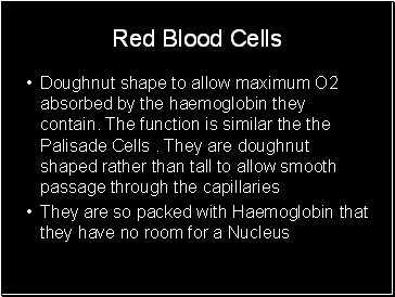 Red Blood Cells