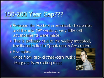 150-200 Year Gap???