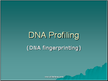 DNA Fingerprinting