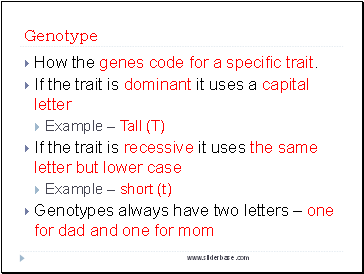 Genotype