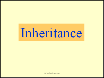 Inheritance